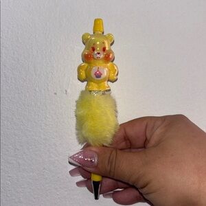 #51 Yellow fluffy Bear Pen